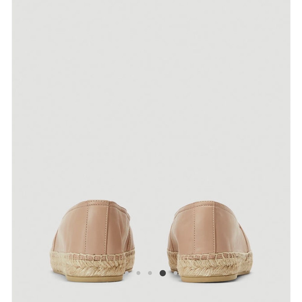 Saint Laurent beige leather espadrilles with box and dust bag - Picture 3 of 8
